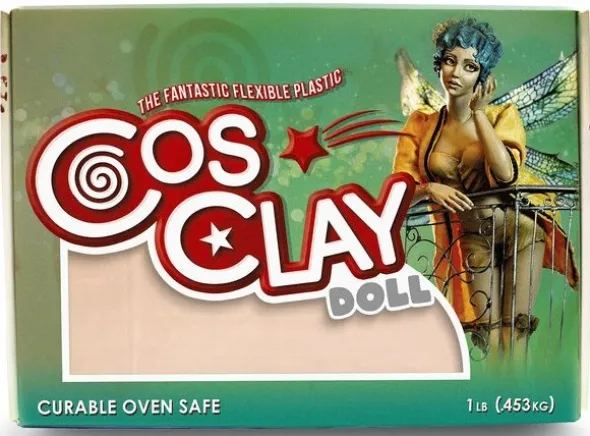 Cosclay Doll Sculpting Clay Warm Beige