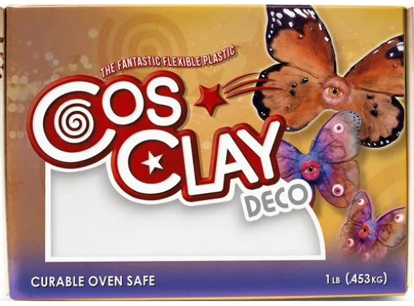 Cosclay Sculpting Clay Deco White