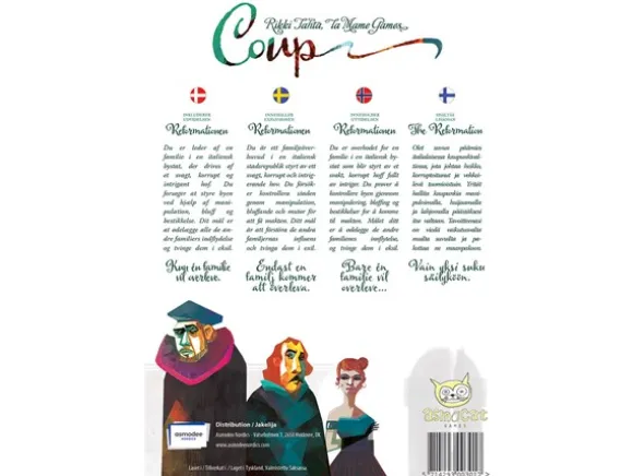 Coup Brettspill - Norsk