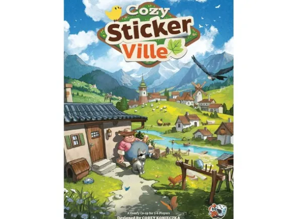 Cozy Stickerville Brettspill