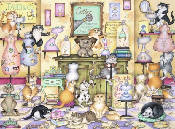 Crazy Cats Tabby & Co 500 biter