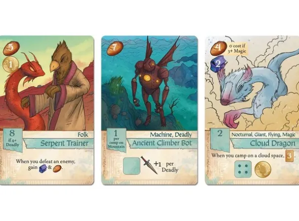 Creature Caravan Brettspill