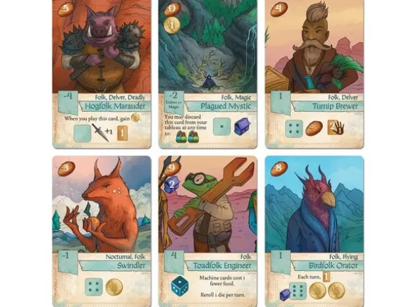 Creature Caravan Brettspill