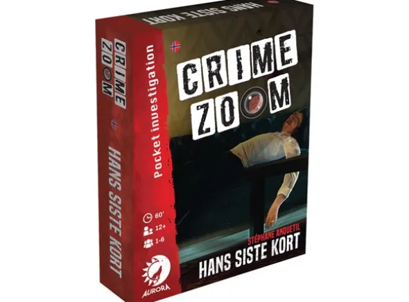 Crime Zoom Hans Siste Kort Brettspill