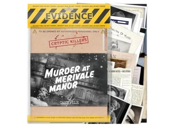 Cryptic Killers Murder Merivale Manor