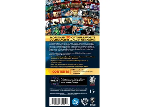 DC Deck-Building Game Brettspill