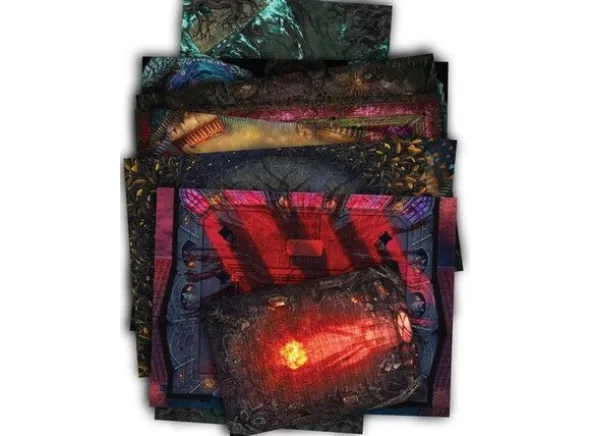 D&D 5E Crooked Moon Tactical Map Pack