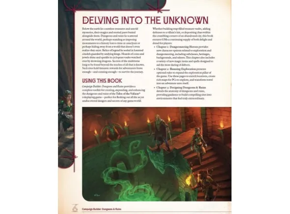 D&D 5E Dungeons & Ruins Campaign Builder