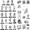 D&D Figur Deep Cuts Townspeople & Acces