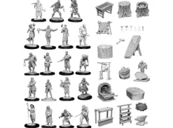 D&D Figur Deep Cuts Townspeople & Acces