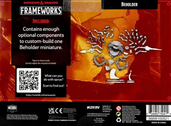 D&D Figur Frameworks Beholder