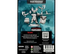 D&D Figur Frameworks Dwarf Barbarian