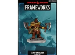 D&D Figur Frameworks Dwarf Barbarian