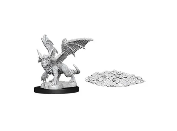 D&D Figur Nolzur Blue Dragon Wyrmling