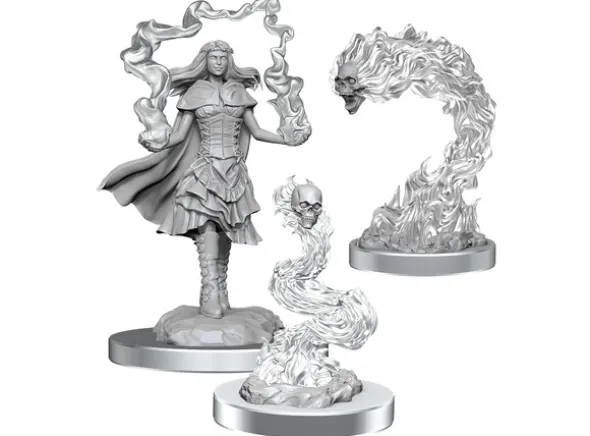 D&D Figur Nolzur Spellcaster/Flameskulls