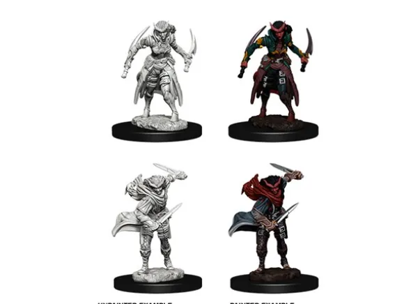 D&D Figur Nolzur Tiefling Rogue Female