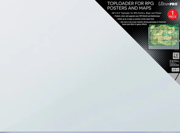 D&D Maps Toploader for RPG kart