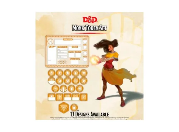 D&D Token Set Monk