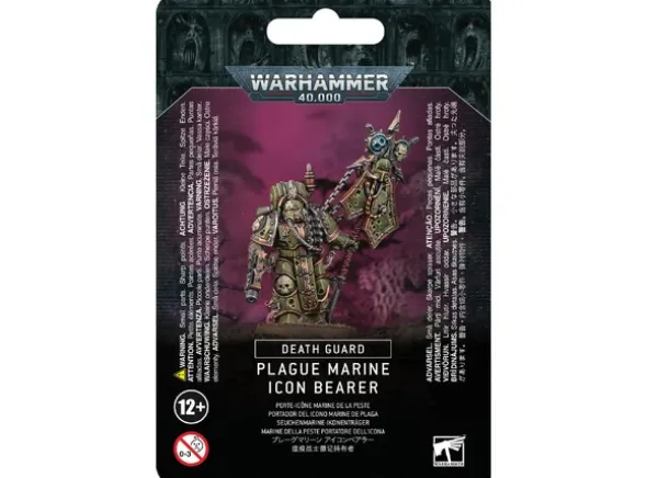 Death Guard Plague Marine Icon Bearer
