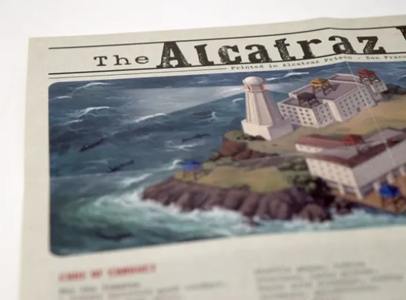 Deckscape Escape From Alcatraz Kortspill