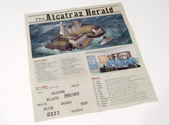 Deckscape Escape From Alcatraz Kortspill