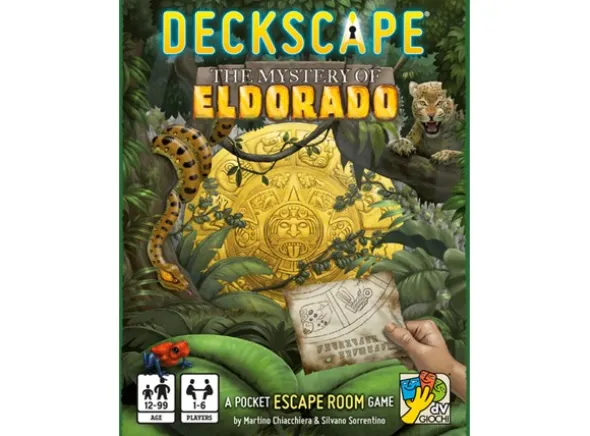 Deckscape Mystery of Eldorado Kortspill