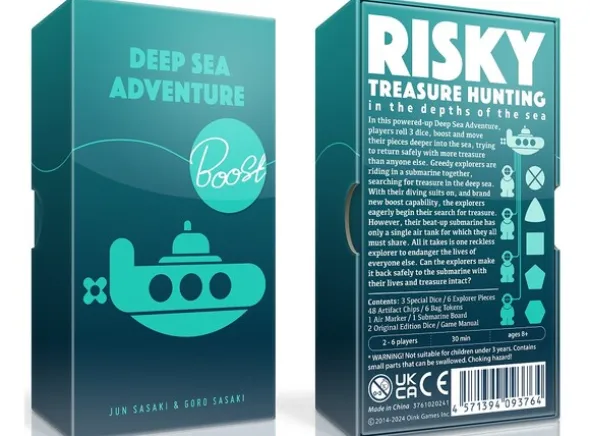 Deep Sea Adventure Brettspill
