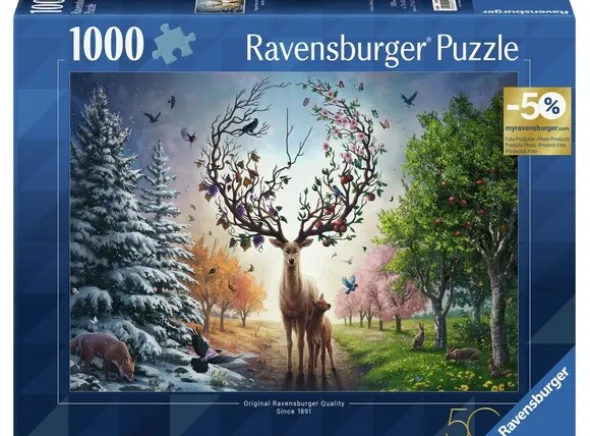 Deer Day & Night 1000 biter Puslespill