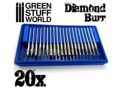 Diamond Burr Set (20 spisser)