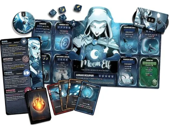 Dice Throne Moon Elf Hero Pack
