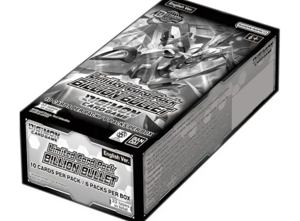 Digimon TCG Billion Bullet Display