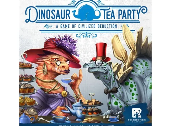Dinosaur Tea Party Kortspill