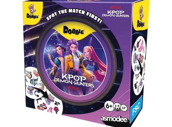 Dobble KPop Demon Hunters Brettspill