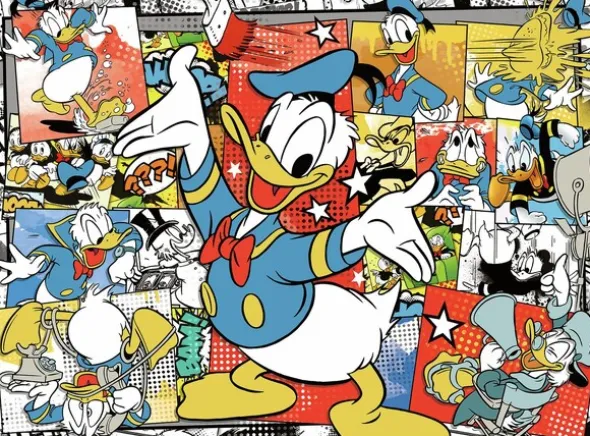 Donald Duck 1500 biter Puslespill