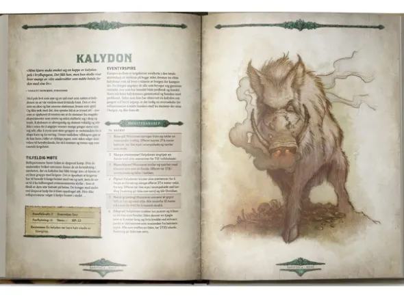 Drager og Demoner Monsterboken