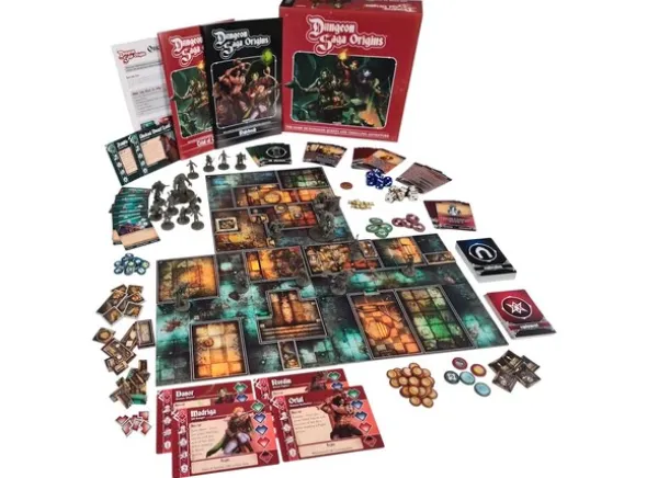 Dungeon Saga Origins Brettspill
