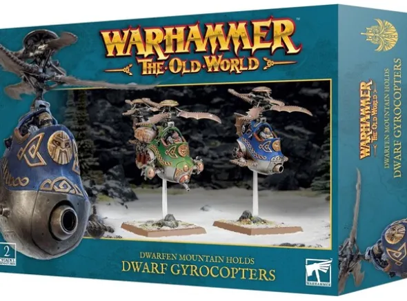 Dwarfen Mountain Holds Dwarf Gyrocopters