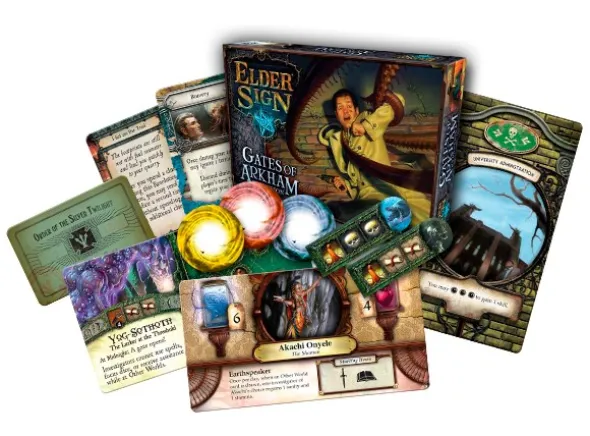 Elder Sign Gates of Arkham Expansion