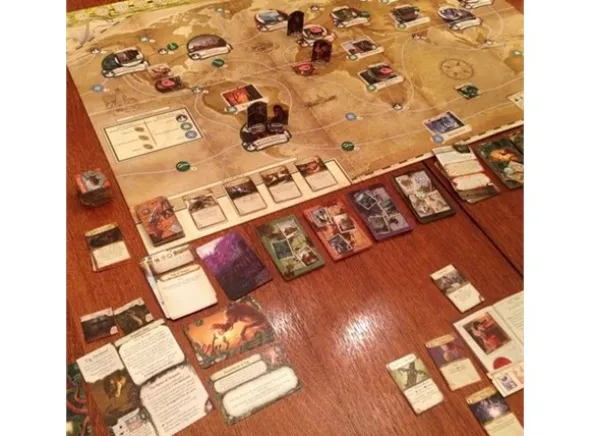 Eldritch Horror Forsaken Lore Brettspill