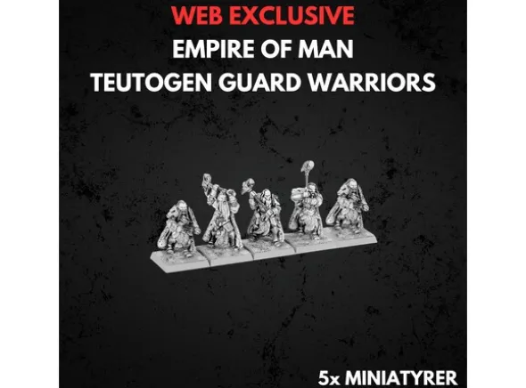 Empire of Man Teutogen Guard Warriors