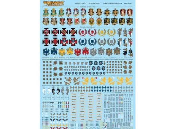 Empire of Man Transfer Sheet
