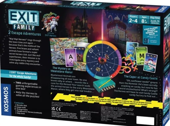 EXIT Family Escape Adventures Brettspill
