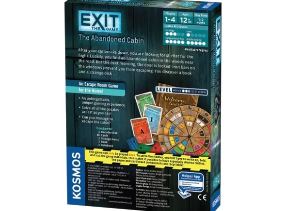 EXIT The Abandoned Cabin Brettspill