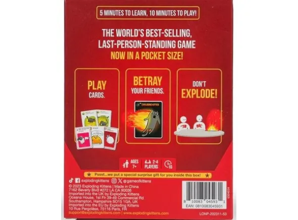 Exploding Kittens - Reiseutgave
