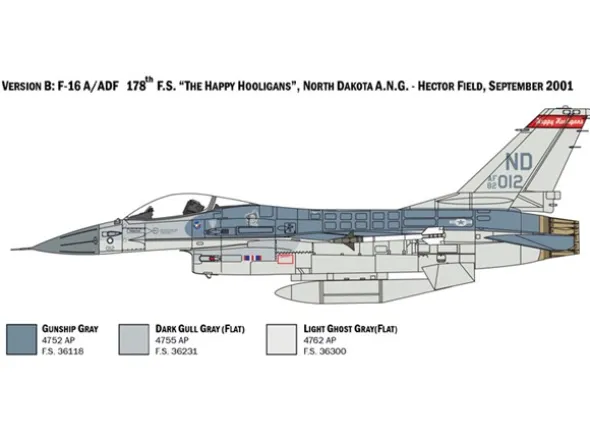 F-16 A Fighting Falcon 31,5 cm