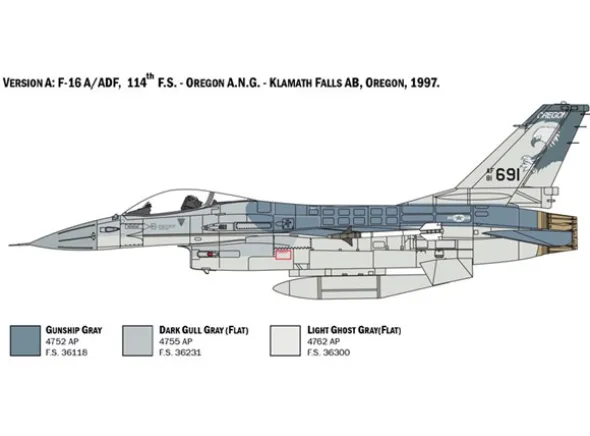 F-16 A Fighting Falcon 31,5 cm