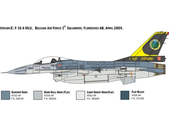 F-16 A Fighting Falcon 31,5 cm
