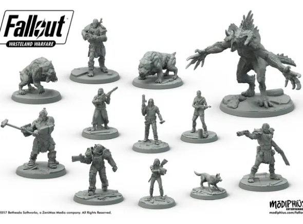 Fallout Wasteland Warfare Brettspill