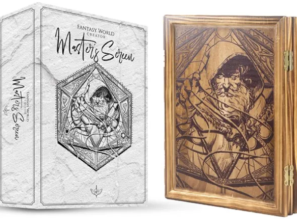 Fantasy World Creator Masters Screen