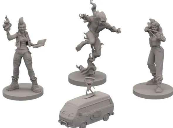 Final Girl Falkonwood Files Miniatures
